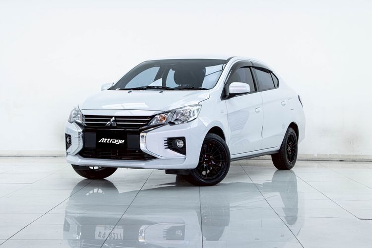 รถ Mitsubishi Attrage 1.2 Smart สี ขาว