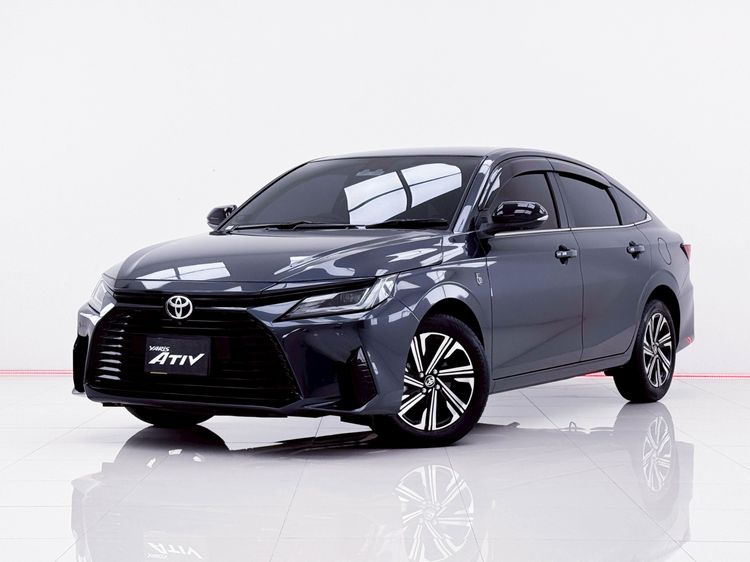 Toyota Yaris ATIV 2023 1.2 Premium Luxury Sedan เบนซิน ไม่ติดแก๊ส เกียร์อัตโนมัติ เทา