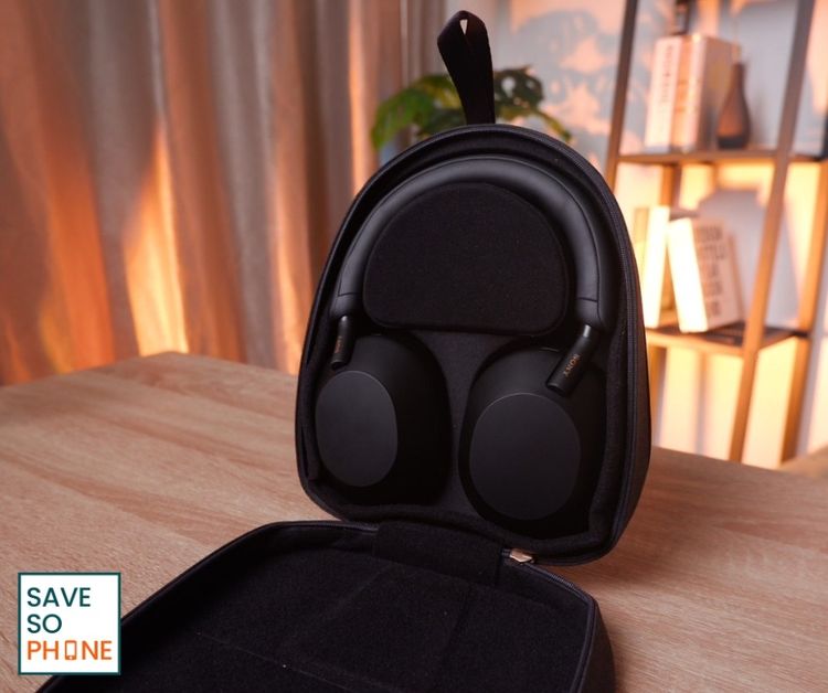 SONY WH-1000XM5 สี Black หูฟังตัดเสียงรบกวนไร้สายพร้อมกล่อง ราคาเพียง 6,590.- มีประกันร้าน 60 วัน รูปที่ 5