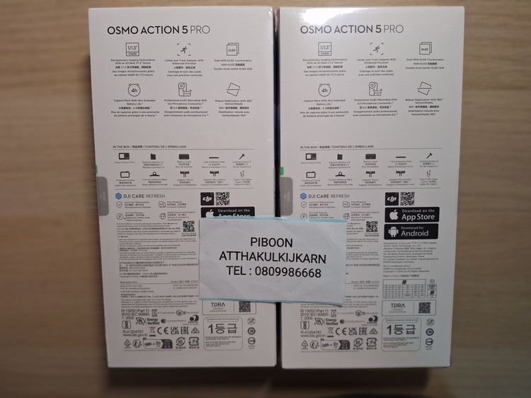 ผ่อน,รูดบัตรผ่าน SHOPEE ของใหม่ มือ 1 ประกันศูนย์ไทย Dji Osmo Action 5 Adventure Combo รูปที่ 4