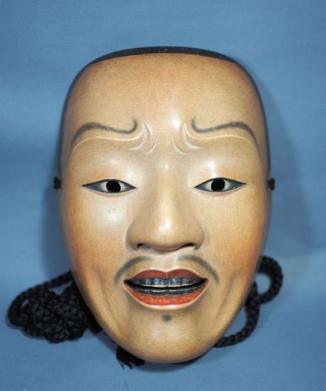 หน้ากากโนห์"Handan Man"ผลงานของ 長澤氏春 (Nagasawa Ujiharu)  รูปที่ 3
