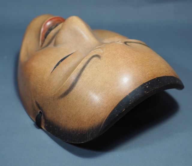 หน้ากากโนห์"Handan Man"ผลงานของ 長澤氏春 (Nagasawa Ujiharu)  รูปที่ 8