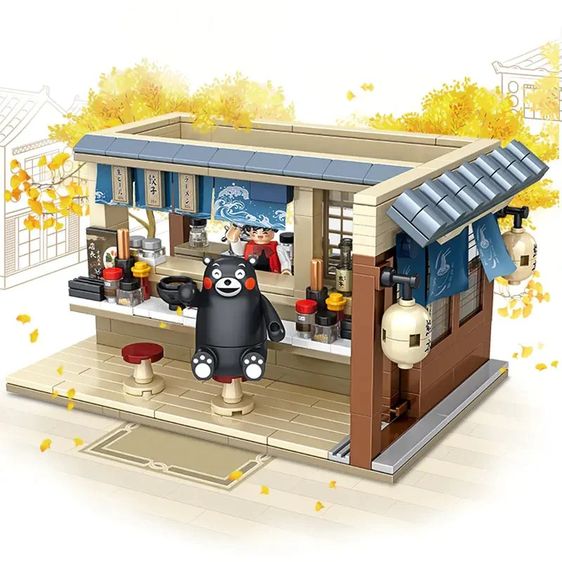 ตัวต่อ Inbrixx KUMAMON ร้านราเมง 880010 รูปที่ 5