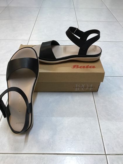 รองเท้าส้นแบน ดำ หนัง PU ขนาดอื่น ๆ รองเท้า BATA COMFIT รองเท้าสุขภาพ