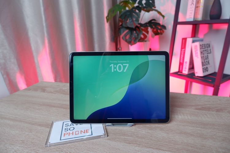 iPad Air4 10.9-inch (2020) 64GB สี Green เครื่องสวย สุขภาพแบต 81 ราคาเพียง 8,990.- มีประกันร้าน 60วัน รูปที่ 3