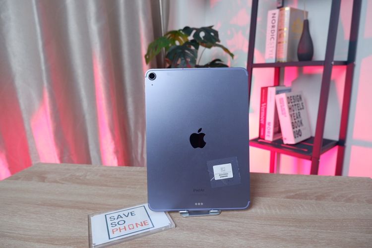 iPad Air5 10.9-inch M1 64GB Wi-Fi+Cellular สี Purple เครื่องสวย สุขภาพแบต 84 ราคาเพียง 14,990.- มีประกันร้าน 60วัน รูปที่ 2
