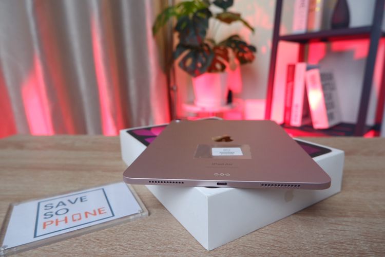 iPad Air5 10.9-inch M1 64GB Wi-Fi สี Pink เครื่องสวย สุขภาพแบต 93 ราคาเพียง 11,900.- มีประกันร้าน 60วัน รูปที่ 6