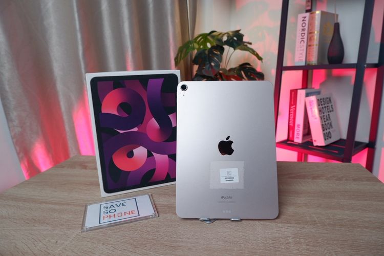 iPad Air5 10.9-inch M1 64GB Wi-Fi สี Pink เครื่องสวย สุขภาพแบต 93 ราคาเพียง 11,900.- มีประกันร้าน 60วัน รูปที่ 3
