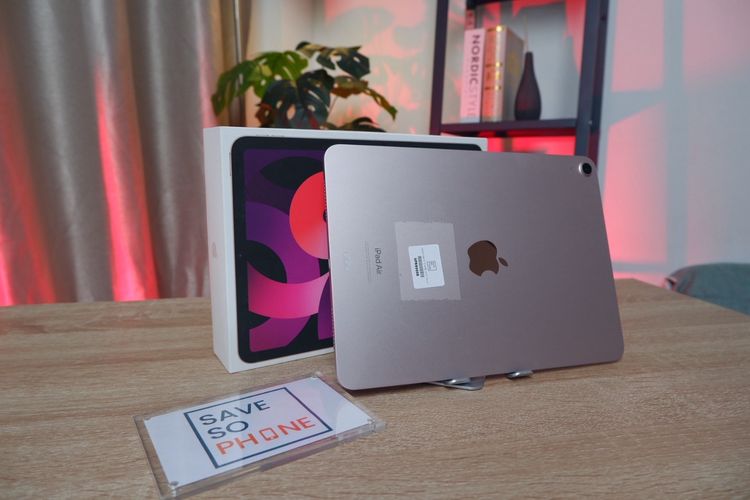 iPad Air5 10.9-inch M1 64GB Wi-Fi สี Pink เครื่องสวย สุขภาพแบต 93 ราคาเพียง 11,900.- มีประกันร้าน 60วัน รูปที่ 7