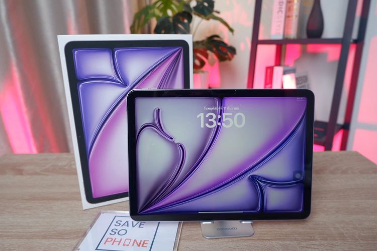 iPad Air รุ่น 11-inch (M2) Wi-Fi 128GB สี Purple เครื่องสวย พร้อมประกันศูนย์ ราคาเพียง 16,990.- มีประกันร้าน 60 วัน รูปที่ 3
