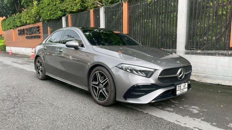 Mercedes-Benz A-Class 2023 A200 Sedan เบนซิน เกียร์อัตโนมัติ เทา รูปที่ 4