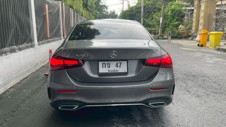 Mercedes-Benz A-Class 2023 A200 Sedan เบนซิน เกียร์อัตโนมัติ เทา รูปที่ 3