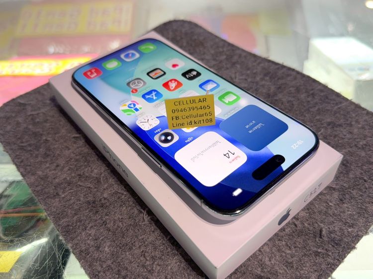 iPhone Air 1TB รอบชาร์ต14 สวยไร้รอย ประกันศูนย์ไทย9เดือนกว่า ครบกล่อง รูปที่ 3