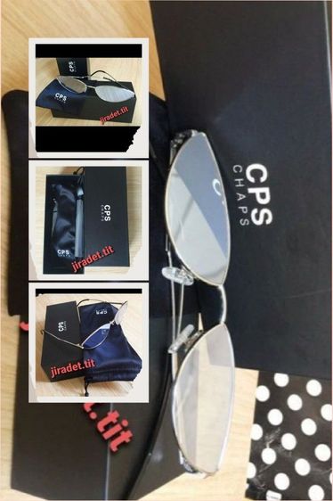 แว่นกันแดดแบรนด์ CPS (CHAP) สินค้าใหม่สภาพดี ขนาดความยาวกรอบแว่นด้านหน้า14 cm.ขาแว่นยาว 14cm. บรรจุในกล่องสวยงาม ใช้งานน้อยครั้ง (Original) รูปที่ 3