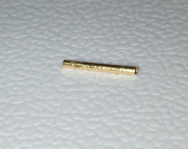 แทัทันหลวงพ่อ ตะกรุด ฝั่งแขน จารมือหลวงพ่อคูณแท้ เนื้อทองคำแท้ ปี 2536 บัตรรับรองพระแท้ ใบยิงเปอร์เซ็นทอง รูปที่ 2