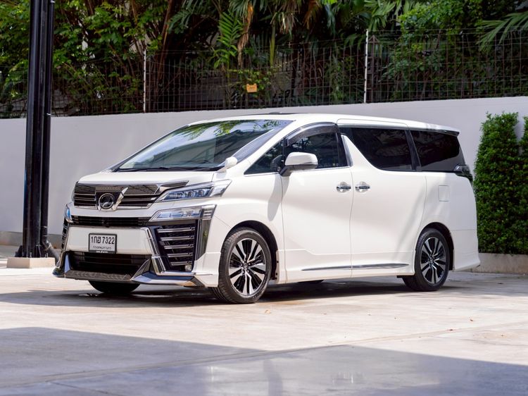 Toyota Vellfire 2018 2.5 Z G Edition Utility-car เบนซิน ไม่ติดแก๊ส เกียร์อัตโนมัติ ขาว รูปที่ 3