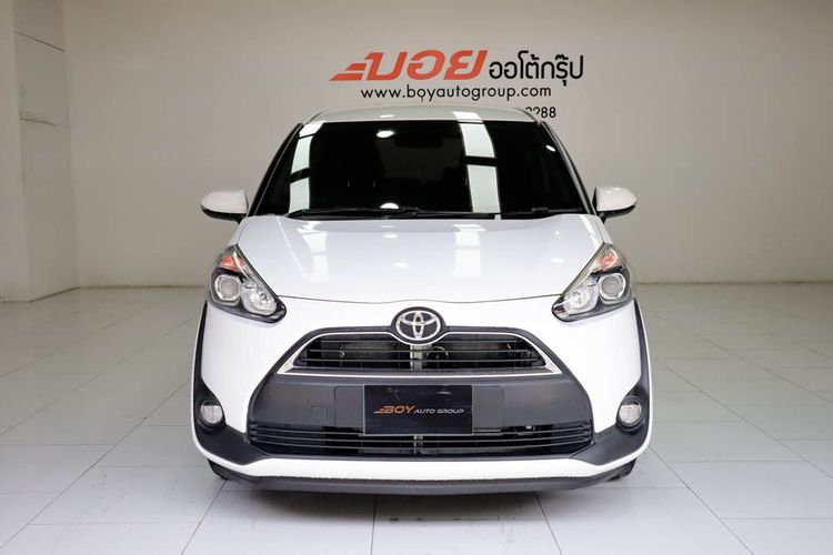 Toyota Sienta 2018 1.5 G Utility-car เบนซิน ไม่ติดแก๊ส เกียร์อัตโนมัติ ขาว รูปที่ 2