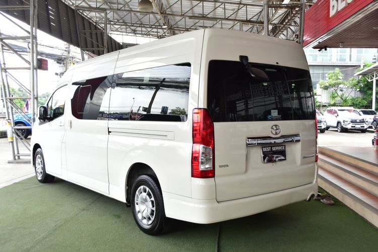 Toyota Commuter 2020 2.8 Van ดีเซล ไม่ติดแก๊ส เกียร์อัตโนมัติ ขาว รูปที่ 3