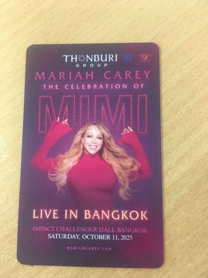 Used concert ticket 