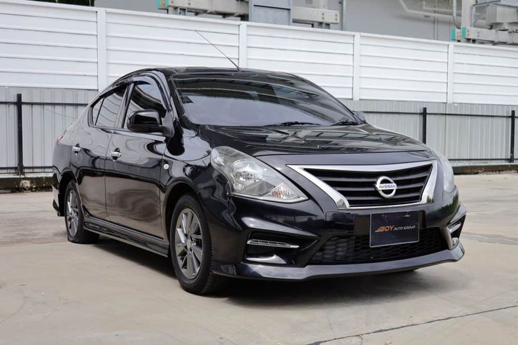 Nissan Almera 2019 1.2 E Sportech Sedan เบนซิน ไม่ติดแก๊ส เกียร์อัตโนมัติ ดำ รูปที่ 3