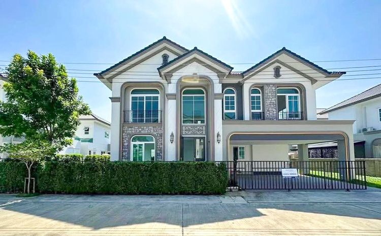 ตกแต่งครบ ให้เช่า บ้านเดี่ยว แกรนดิโอ บางนา กม.5 (Grandeo Bangna KM.5)ขนาด 4 ห้องนอน ตกแต่งพร้อมอยู่