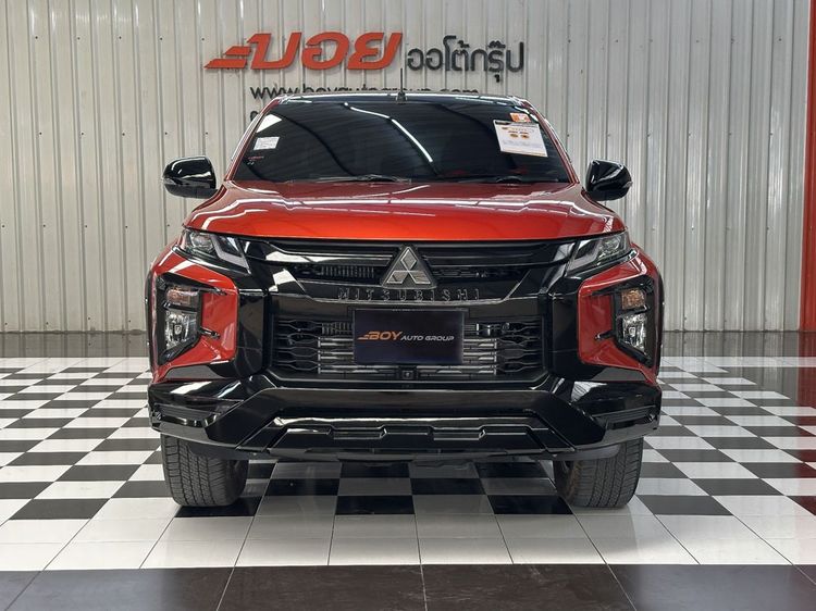 Mitsubishi Triton 2022 2.4 GT Plus ATHLETE Pickup ดีเซล ไม่ติดแก๊ส เกียร์อัตโนมัติ ส้ม รูปที่ 2
