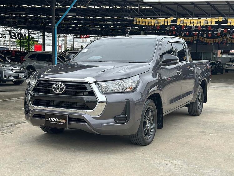 Toyota Hilux Revo 2023 Double Cab 2.4 Entry Z Edition Pickup ดีเซล ไม่ติดแก๊ส เกียร์อัตโนมัติ เทา