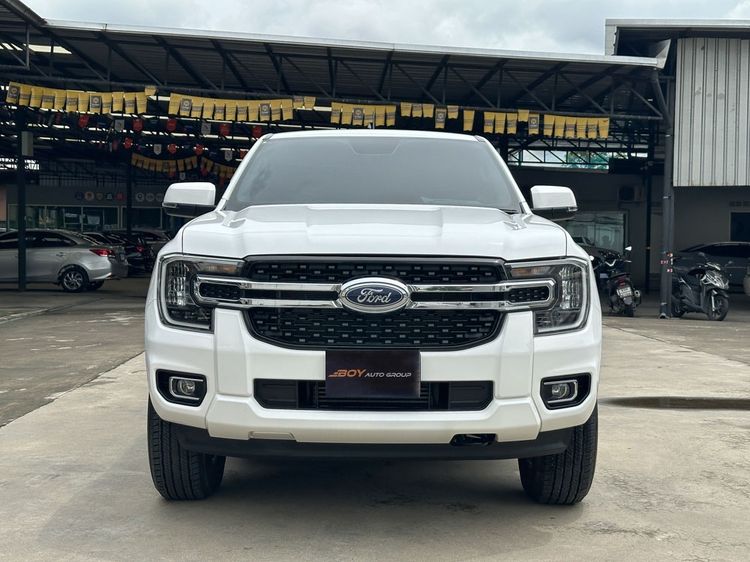 Ford Ranger 2023 2.0 Hi-Rider XLT Pickup ดีเซล ไม่ติดแก๊ส เกียร์ธรรมดา ขาว รูปที่ 2