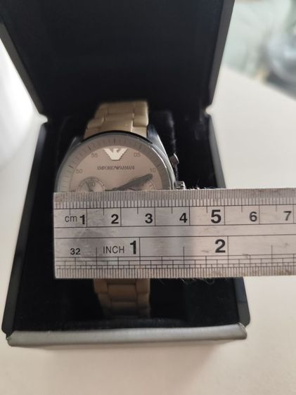 นาฬิกา EMPORIO ARMANI มือสองขายตามสภาพไม่เดิน(ถ่านหมด)ขอคนรับได้ รูปที่ 8