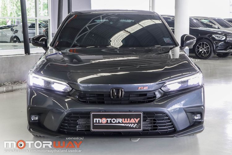 Honda Civic 2021 1.5 Turbo RS Sedan เบนซิน เกียร์อัตโนมัติ เทา รูปที่ 3