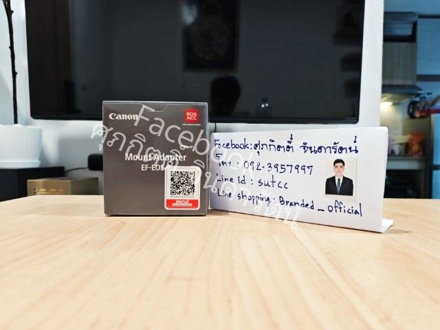 อื่นๆ Canon Mount Adapter EF-EOS R มือหนึ่ง ประกันศูนย์ไทย