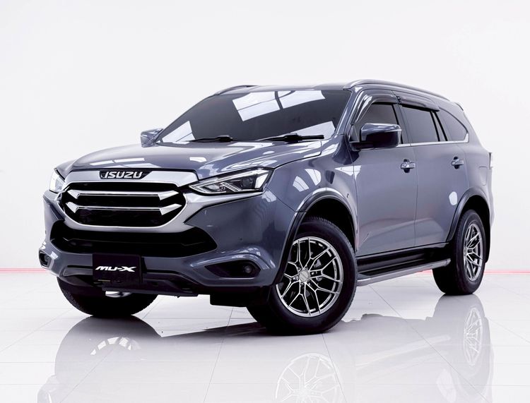 Isuzu MU-X 2022 3.0 Ultimate AT 4WD Utility-car ดีเซล ไม่ติดแก๊ส เกียร์อัตโนมัติ เทา
