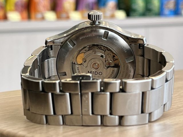 Mido Multifory Automatic Gray Dial สาย 2เส้น 2สไตล์ กล่องใบครบ รูปที่ 14