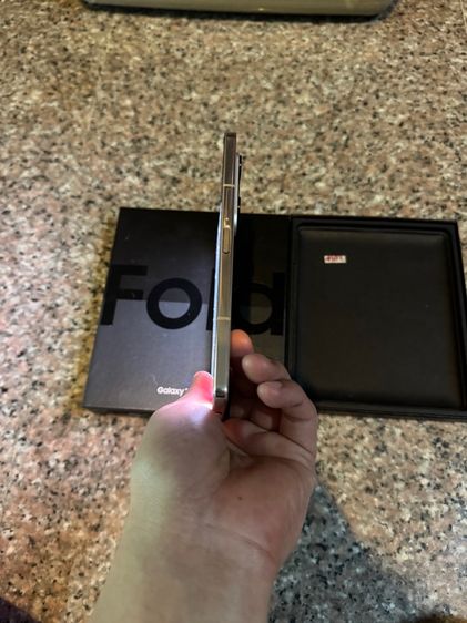 ขายSamsungFold4สีใหม่หายากBeige512กิ๊กมีกล่องจอกางสุดไม่มีจุดไม่มีเส้นหายากมากสภาพนี้ใช้งานดีถูกๆ รูปที่ 14