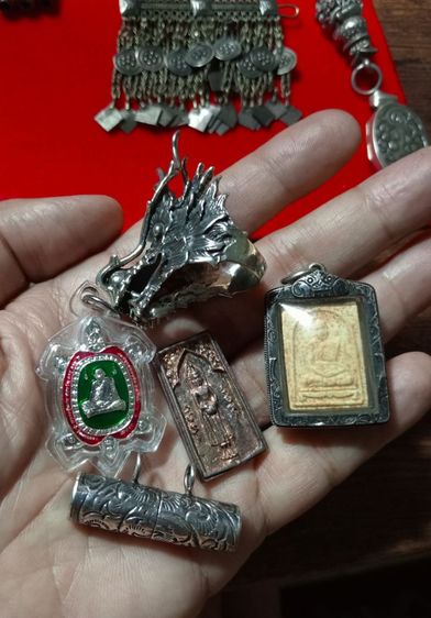 เนื้อเงินแท้เก่าโบราณสภาพเยี่ยม รูปที่ 5