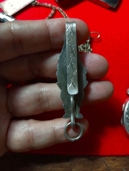 เนื้อเงินแท้เก่าโบราณสภาพเยี่ยม รูปที่ 17