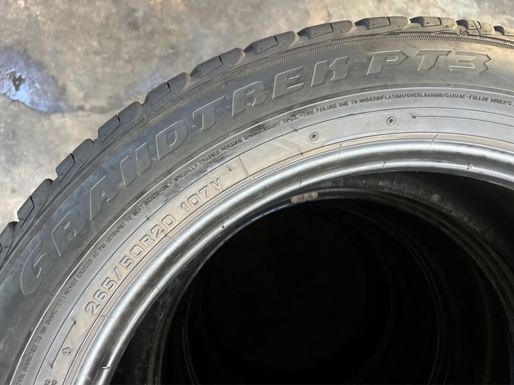 ยาง Dunlop Grandtrek PT3 265 50 20 เส้น 700 บาท ดอกสวย  รูปที่ 5