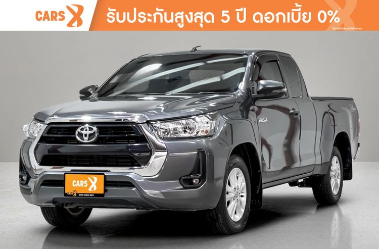 Toyota Hilux Revo 2024 Smart Cab 2.4 Mid Prerunner Pickup ดีเซล ไม่ติดแก๊ส เกียร์ธรรมดา เทา