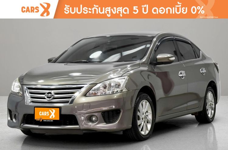 รถ Nissan Sylphy 1.6 V สี น้ำตาล