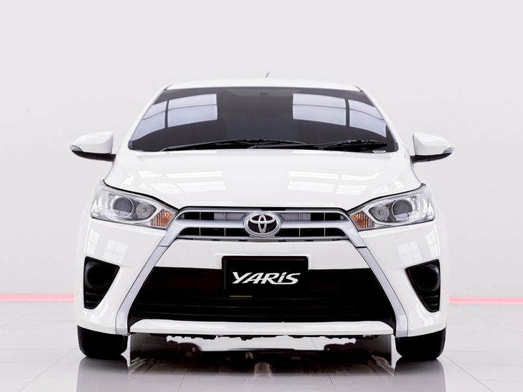 Toyota Yaris 2014 1.2 G Sedan เบนซิน ไม่ติดแก๊ส เกียร์อัตโนมัติ ขาว รูปที่ 3