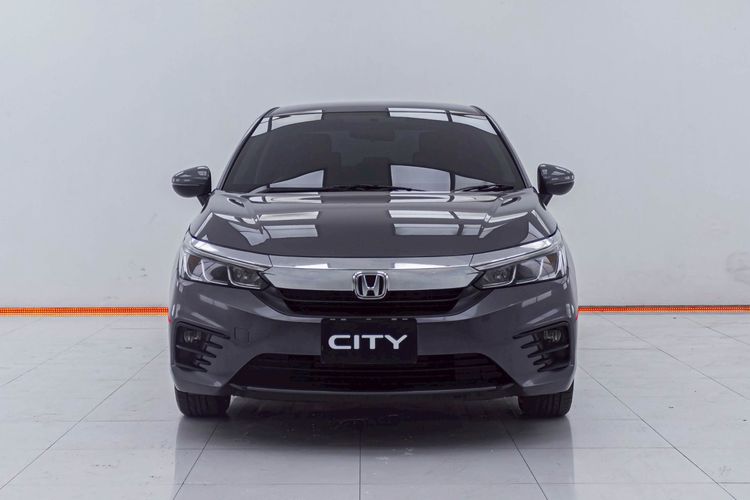 Honda City 2021 1.0 V Sedan เบนซิน ไม่ติดแก๊ส เกียร์อัตโนมัติ เทา รูปที่ 4