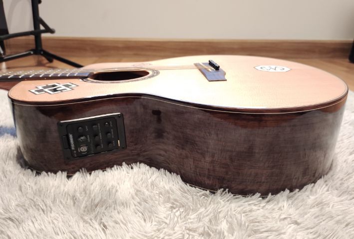 ขาย กีต้าร์โปร่งไฟฟ้า Most-m09 ไม้แท้ทั้งตัว รูปที่ 7