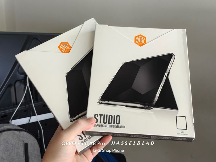 สำหรับ iPad Gen10 Gen11 เท่านั้น  Case STM Studio Black ของเเท้ใหม่