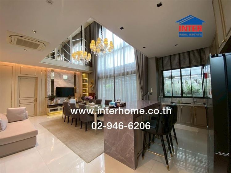 บ้านเดี่ยว 2 ชั้น 161 ตร.ว. หมู่บ้านแกรนด์บางกอก บูเลอวาร์ด ราชพฤกษ์ - จรัญฯ ถนนพรานนก - พุทธมณฑลสาย4 เขตตลิ่งชัน กรุงเทพมหานคร รูปที่ 3