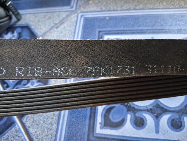 สายพานหน้าเครื่องแท้crv g2เบิกศูนย์ รูปที่ 6