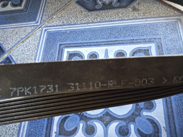 สายพานหน้าเครื่องแท้crv g2เบิกศูนย์ รูปที่ 5