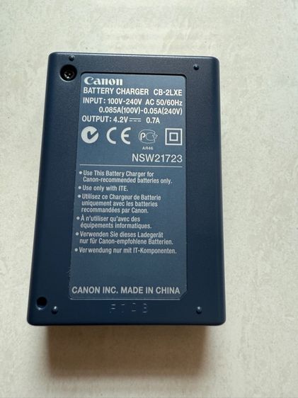 ที่ชาร์จแบตเตอรี่ Canon รุ่น CB-2LXE  รูปที่ 2