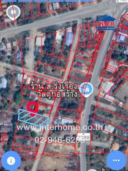 ไม่ใช่ ที่ดินเปล่า 287 ตร.ว. ที่ดินเปล่า ใกล้ที่ทำการองค์การบริหารส่วนตำบลสระพัง ถนนหมายเลข2187 ชัยภูมิ บ้านแท่น ชัยภูมิ รูปที่ 4