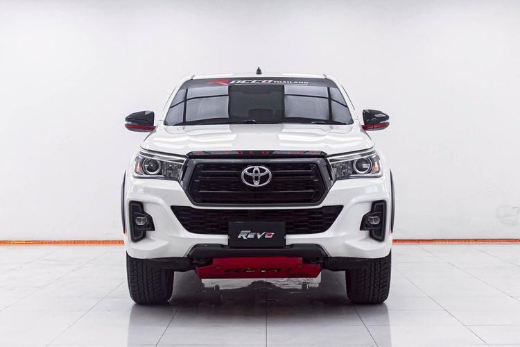 Toyota Hilux Revo 2018 2.4 Prerunner G Rocco Pickup ดีเซล ไม่ติดแก๊ส เกียร์ธรรมดา ขาว รูปที่ 4