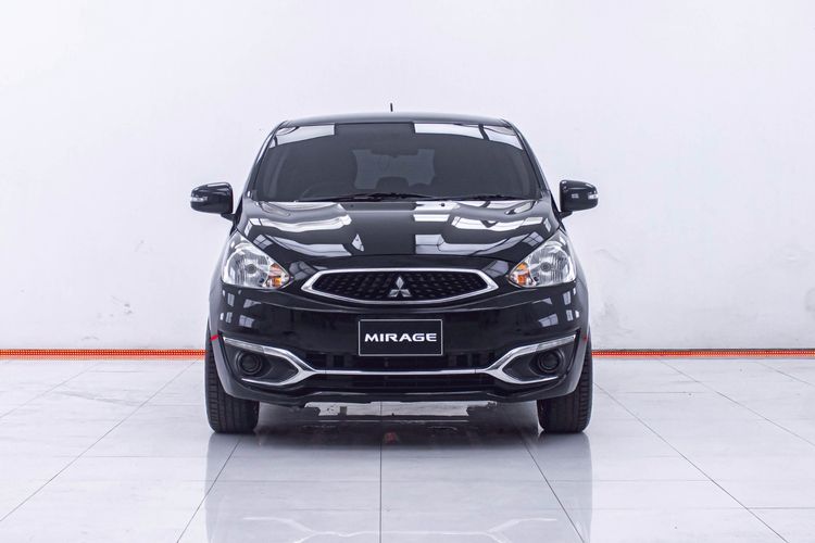 Mitsubishi Mirage 2017 1.2 GLX Sedan เบนซิน ไม่ติดแก๊ส เกียร์อัตโนมัติ ดำ รูปที่ 4